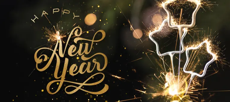 New Year Banner With Fireworks (1)